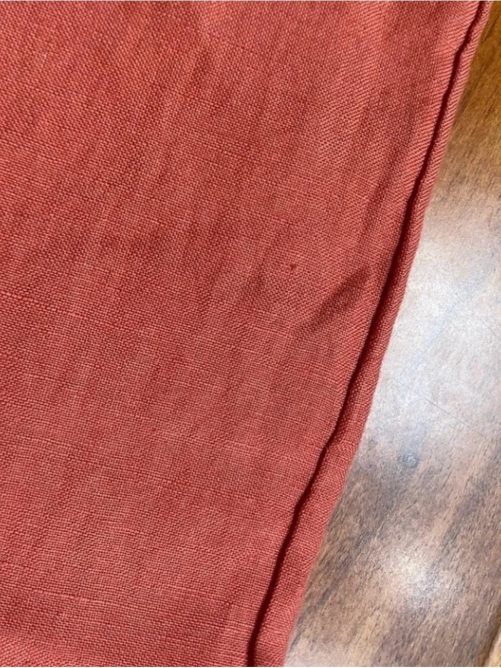 NWT New A New Day Women's Salmon Linen Mix Drawstring Wide Leg Pants XS Casual